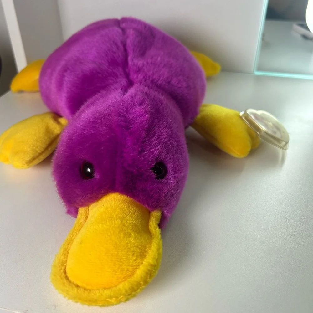 Ty Beanie Buddies Patti the Platypus - Picture 8 of 8